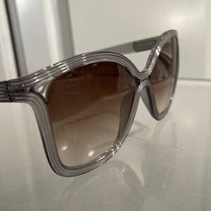 Chloe Women's Gray Sunglasses Frames New in Box with Case and Shimmey Wipe
